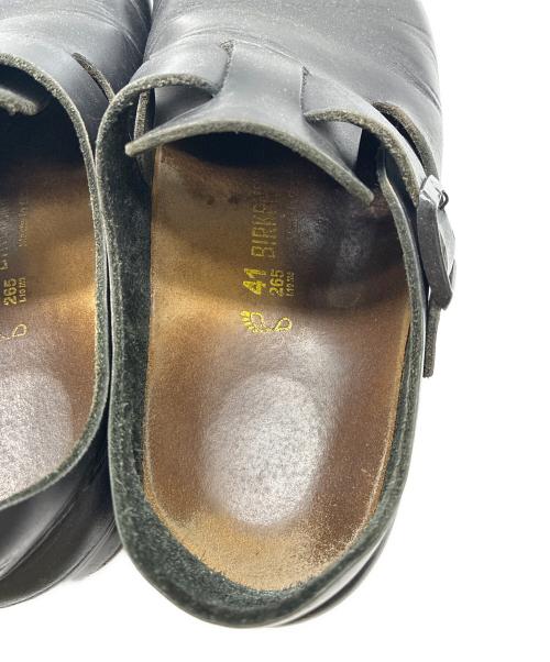 BIRKENSTOCK（ビルケンシュトック）BIRKENSTOCK (ビルケンシュトック) ロンドン レザーサンダル ブラック サイズ:41の古着・服飾アイテム