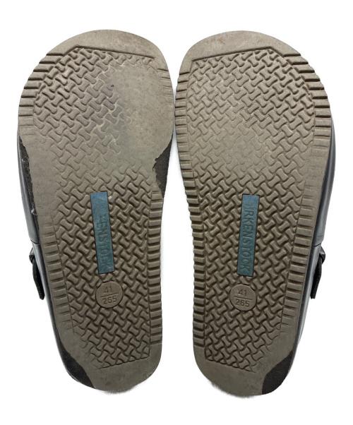 BIRKENSTOCK（ビルケンシュトック）BIRKENSTOCK (ビルケンシュトック) ロンドン レザーサンダル ブラック サイズ:41の古着・服飾アイテム