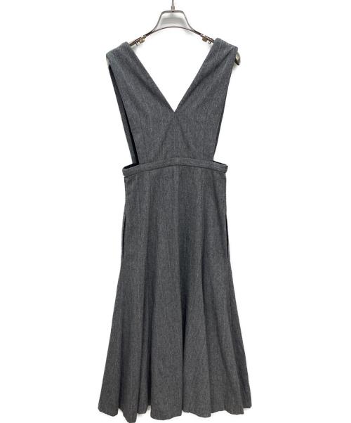 CELFORD（セルフォード）CELFORD (セルフォード) バリエーションジャンパースカート グレー サイズ:SIZE 36の古着・服飾アイテム