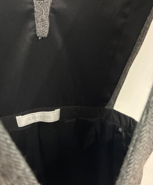 CELFORD（セルフォード）CELFORD (セルフォード) バリエーションジャンパースカート グレー サイズ:SIZE 36の古着・服飾アイテム