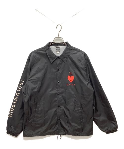 Deviluse（デビルユース）Deviluse (デビルユース) コーチジャケット ブラック サイズ:Lの古着・服飾アイテム