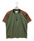 adidas Originalsアディダスオリジナル）の古着「FCバイエルン テラス アイコン ジャージ」｜グリーン×オレンジ