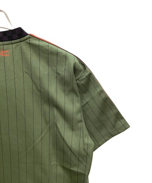 adidas Originals（アディダスオリジナル）adidas originals (アディダスオリジナル) FCバイエルン テラス アイコン ジャージ グリーン×オレンジ サイズ:Lの古着・服飾アイテム
