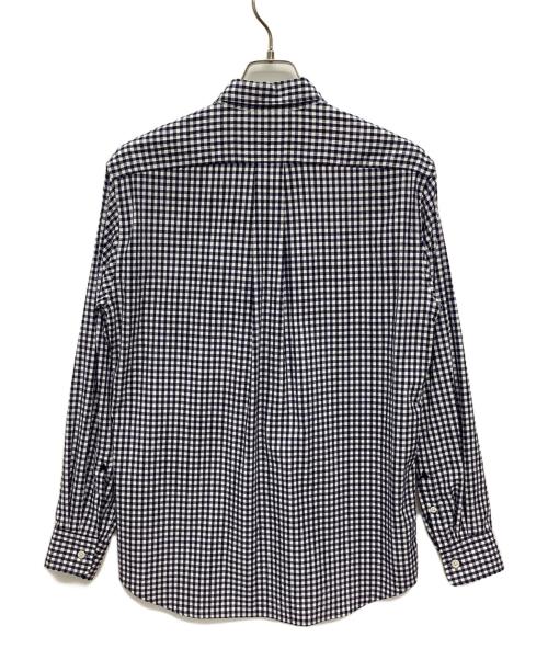 THE NORTH FACE（ザ ノース フェイス）THE NORTH FACE (ザ ノース フェイス) 長袖シャツ ブルー×ホワイト サイズ:Ｍの古着・服飾アイテム