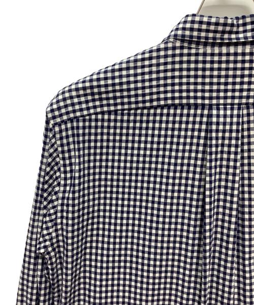 THE NORTH FACE（ザ ノース フェイス）THE NORTH FACE (ザ ノース フェイス) 長袖シャツ ブルー×ホワイト サイズ:Ｍの古着・服飾アイテム