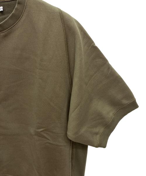 nonnative（ノンネイティブ）nonnative (ノンネイティブ) 半袖スウェット　DWELLER S/S T-NECK PULLOVER COTTON SWEAT オリーブ サイズ:1の古着・服飾アイテム