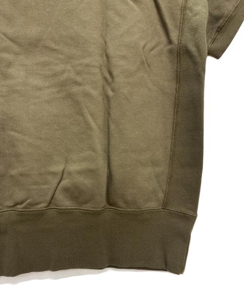 nonnative（ノンネイティブ）nonnative (ノンネイティブ) 半袖スウェット　DWELLER S/S T-NECK PULLOVER COTTON SWEAT オリーブ サイズ:1の古着・服飾アイテム