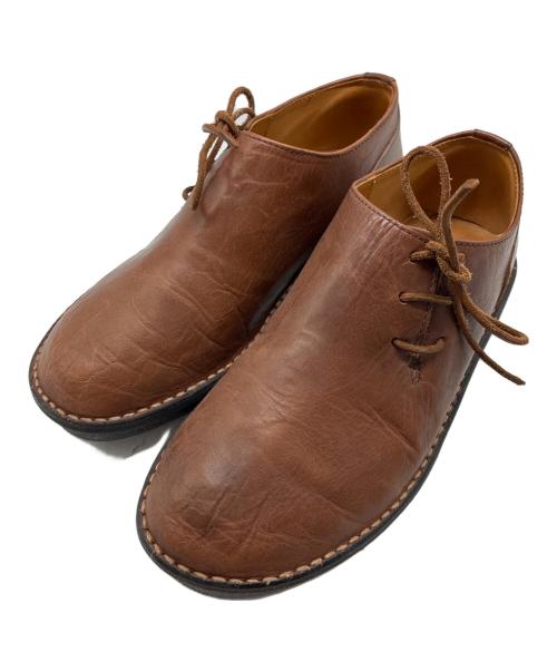 BROWN by 2-tacs（ブラウンバイツータックス）BROWN by 2-tacs (ブラウンバイツータックス) レザーシューズ ブラウン サイズ:25cmの古着・服飾アイテム