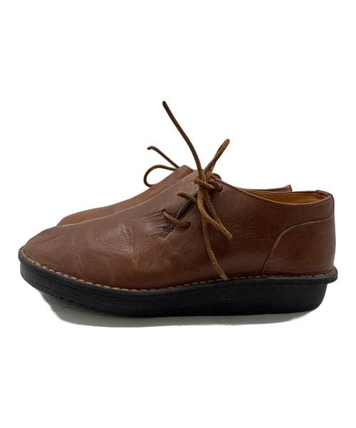 BROWN by 2-tacs（ブラウンバイツータックス）BROWN by 2-tacs (ブラウンバイツータックス) レザーシューズ ブラウン サイズ:25cmの古着・服飾アイテム