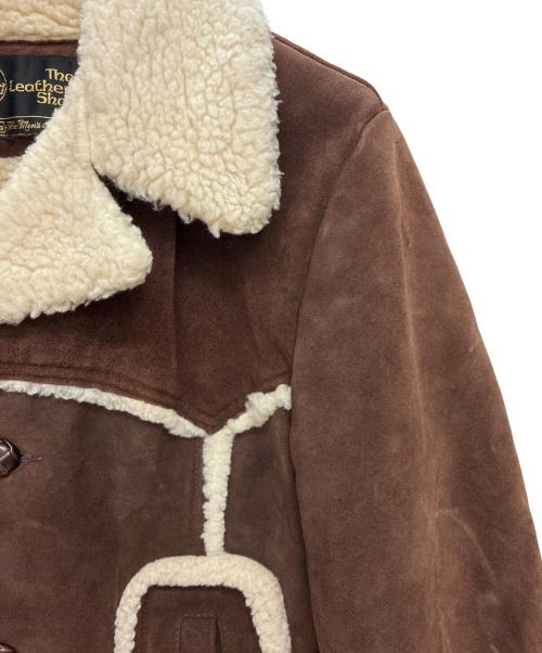 Sears（シアーズ）Sears (シアーズ) 70-80s スウェードレザーボアジャケット ブラウン サイズ:36REGの古着・服飾アイテム