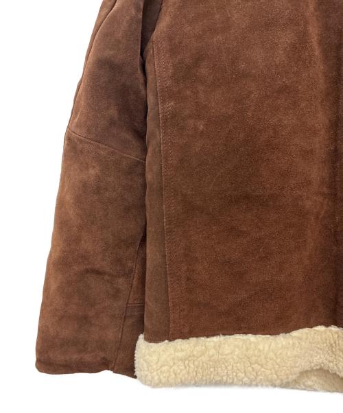 Sears（シアーズ）Sears (シアーズ) 70-80s スウェードレザーボアジャケット ブラウン サイズ:36REGの古着・服飾アイテム