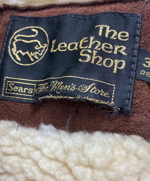 Sears（シアーズ）Sears (シアーズ) 70-80s スウェードレザーボアジャケット ブラウン サイズ:36REGの古着・服飾アイテム