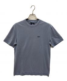 LACOSTE（ラコステ）の古着「半袖カットソー」｜ブルー