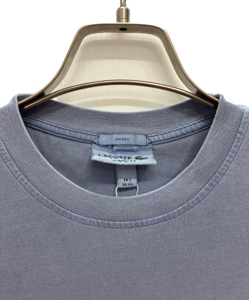 LACOSTE（ラコステ）LACOSTE (ラコステ) 半袖カットソー ブルー サイズ:XS 未使用品の古着・服飾アイテム