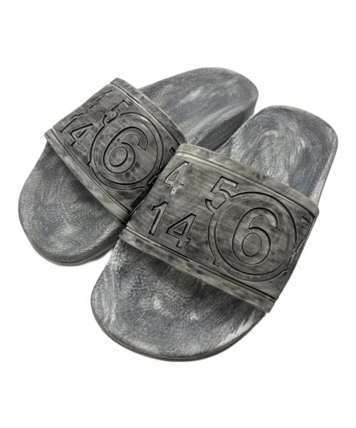 MM6 Maison Margiela（エムエムシックスメゾンマルジェラ）MM6 Maison Margiela (エムエムシックスメゾンマルジェラ) シャワーサンダル グレー サイズ:36の古着・服飾アイテム