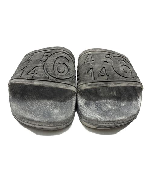 MM6 Maison Margiela（エムエムシックスメゾンマルジェラ）MM6 Maison Margiela (エムエムシックスメゾンマルジェラ) シャワーサンダル グレー サイズ:36の古着・服飾アイテム