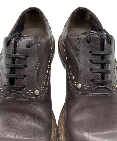 DOLCE & GABBANA（ドルチェ＆ガッバーナ）DOLCE & GABBANA (ドルチェ＆ガッバーナ) ビジネスシューズ ブラウン サイズ:25cmの古着・服飾アイテム