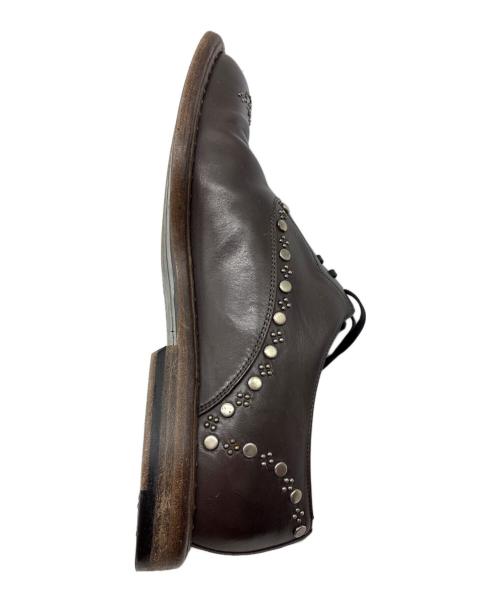 DOLCE & GABBANA（ドルチェ＆ガッバーナ）DOLCE & GABBANA (ドルチェ＆ガッバーナ) ビジネスシューズ ブラウン サイズ:25cmの古着・服飾アイテム
