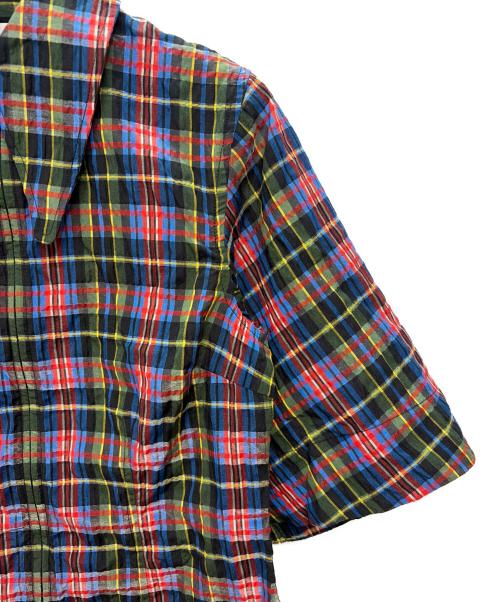 GANNI（ガニー）GANNI (ガニー) ミニドレス マルチカラー サイズ:M（UK34）の古着・服飾アイテム