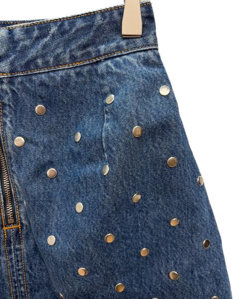 GANNI（ガニー）Ganni (ガニー) スタッズデニムスカート インディゴ サイズ:SIZE　38の古着・服飾アイテム