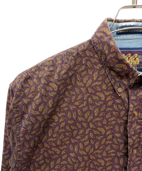 CHAPS RALPH LAUREN（チャップス ラルフローレン）CHAPS RALPH LAUREN (チャップス ラルフローレン) 80s長袖シャツ パープル サイズ:Lの古着・服飾アイテム