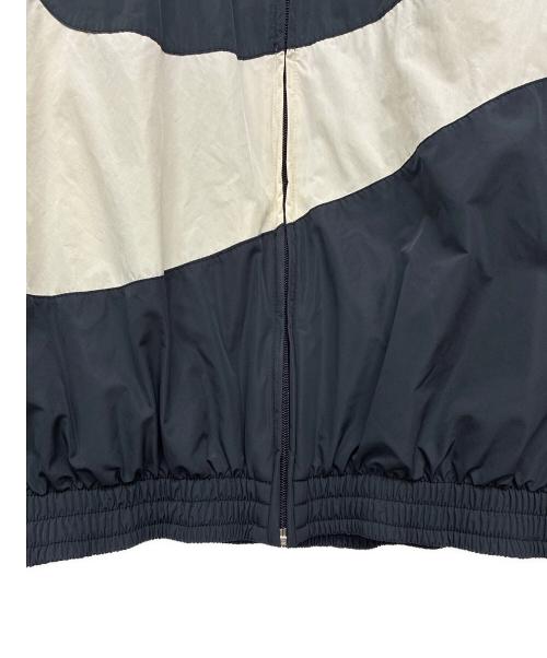NIKE（ナイキ）NIKE (ナイキ) SWOOSH WOVEN JACKET ブラック×ホワイト サイズ:XLの古着・服飾アイテム