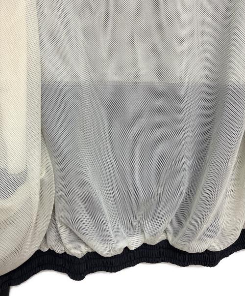 NIKE（ナイキ）NIKE (ナイキ) SWOOSH WOVEN JACKET ブラック×ホワイト サイズ:XLの古着・服飾アイテム