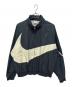 NIKE（ナイキ）の古着「SWOOSH WOVEN JACKET」｜ブラック×ホワイト