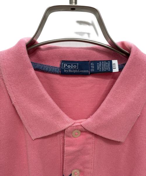 POLO RALPH LAUREN（ポロ・ラルフローレン）POLO RALPH LAUREN (ポロ・ラルフローレン) ポロシャツ ピンク サイズ:XLの古着・服飾アイテム