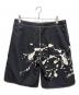 stussy (ステューシー) ペイントサーフパンツ ブラック×ホワイト サイズ:36：5000円