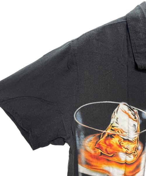 stussy（ステューシー）stussy (ステューシー) Cocktail S/S shirt カクテルシャツ ブラック サイズ:XLの古着・服飾アイテム