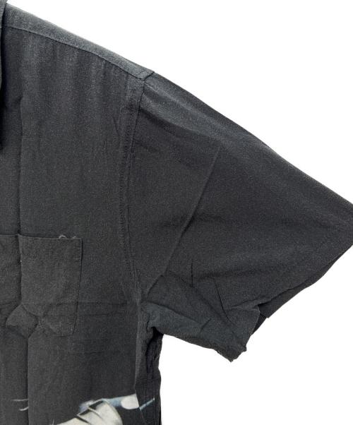 stussy（ステューシー）stussy (ステューシー) Cocktail S/S shirt カクテルシャツ ブラック サイズ:XLの古着・服飾アイテム