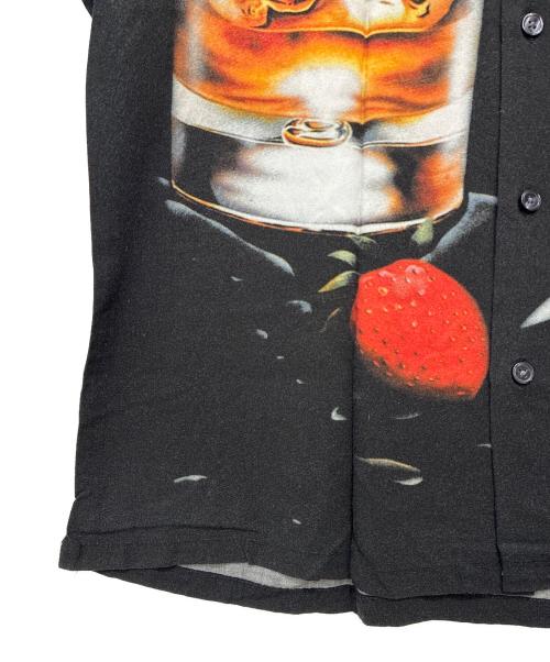 stussy（ステューシー）stussy (ステューシー) Cocktail S/S shirt カクテルシャツ ブラック サイズ:XLの古着・服飾アイテム