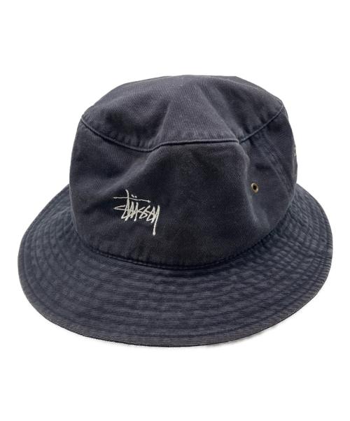 stussy（ステューシー）stussy (ステューシー) 90s 紺タグ バケットハット ネイビー サイズ:L/XLの古着・服飾アイテム