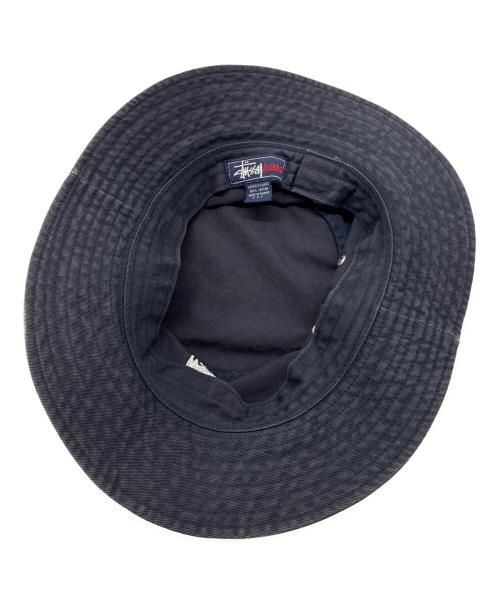 stussy（ステューシー）stussy (ステューシー) 90s 紺タグ バケットハット ネイビー サイズ:L/XLの古着・服飾アイテム