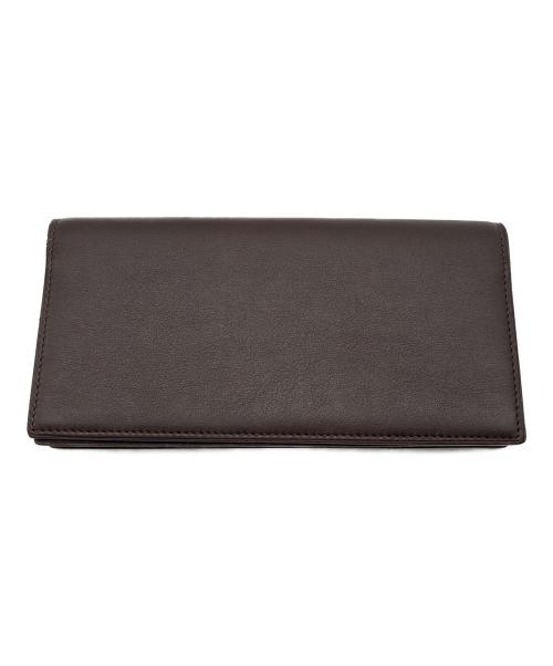 dunhill（ダンヒル）dunhill (ダンヒル) レザー札入れ ブラウンの古着・服飾アイテム