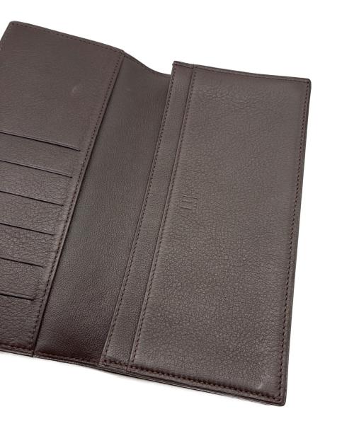 dunhill（ダンヒル）dunhill (ダンヒル) レザー札入れ ブラウンの古着・服飾アイテム