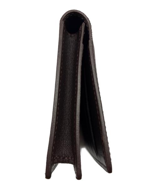 dunhill（ダンヒル）dunhill (ダンヒル) レザー札入れ ブラウンの古着・服飾アイテム
