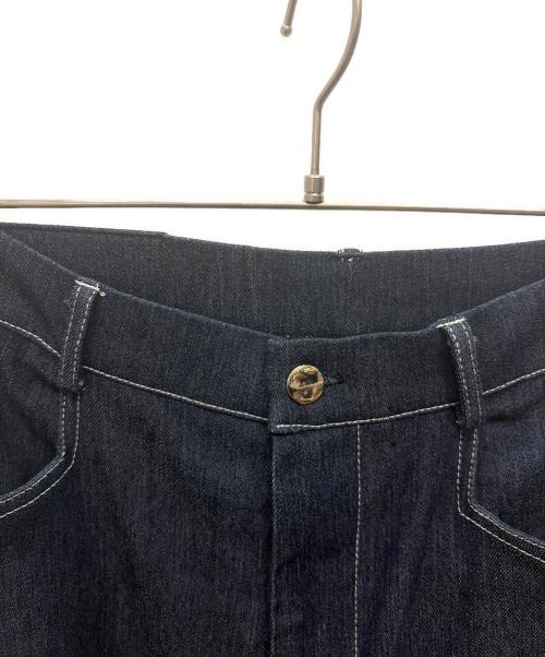 YOIKADAKADA（ヨイカダカダ）Yoikadakada (ヨイカダカダ) デニムパンツ インディゴ サイズ:Lの古着・服飾アイテム