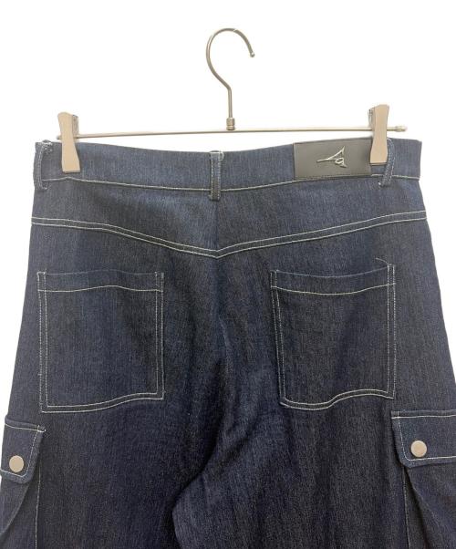 YOIKADAKADA（ヨイカダカダ）Yoikadakada (ヨイカダカダ) デニムパンツ インディゴ サイズ:Lの古着・服飾アイテム