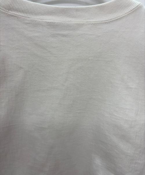 AURALEE（オーラリー）AURALEE (オーラリー) 長袖カットソー ホワイトの古着・服飾アイテム