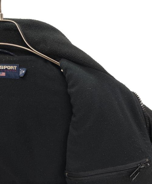 POLO SPORT（ポロスポーツ）POLO SPORT (ポロスポーツ) 90s USA-RL フリースジャケット ブラック サイズ:Mの古着・服飾アイテム
