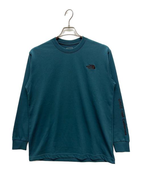 THE NORTH FACE（ザ ノース フェイス）THE NORTH FACE (ザ ノース フェイス) 長袖カットソー グリーン サイズ:Sの古着・服飾アイテム