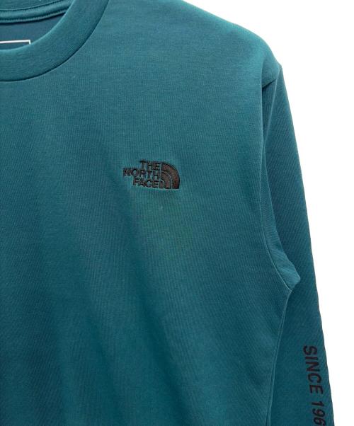 THE NORTH FACE（ザ ノース フェイス）THE NORTH FACE (ザ ノース フェイス) 長袖カットソー グリーン サイズ:Sの古着・服飾アイテム