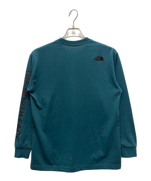 THE NORTH FACE（ザ ノース フェイス）THE NORTH FACE (ザ ノース フェイス) 長袖カットソー グリーン サイズ:Sの古着・服飾アイテム