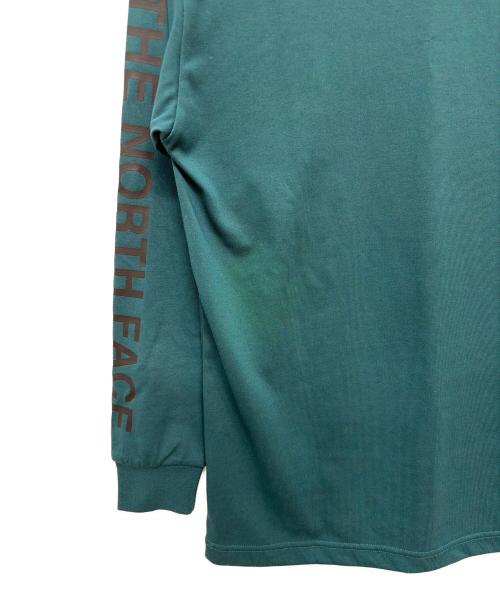 THE NORTH FACE（ザ ノース フェイス）THE NORTH FACE (ザ ノース フェイス) 長袖カットソー グリーン サイズ:Sの古着・服飾アイテム