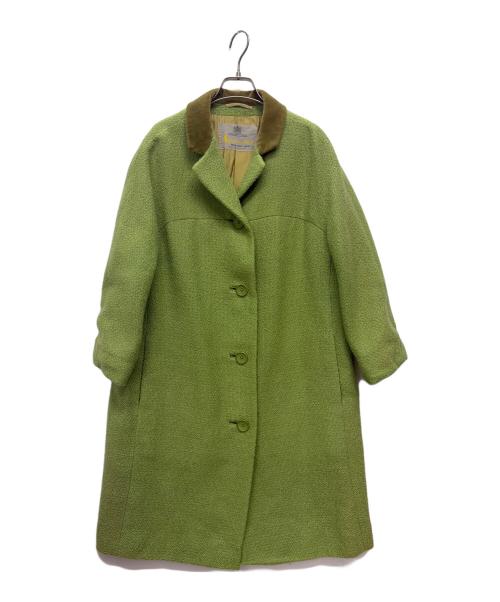 Aquascutum（アクアスキュータム）Aquascutum (アクアスキュータム) チェスターコート グリーン サイズ:不明の古着・服飾アイテム