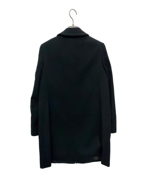 Aquascutum（アクアスキュータム）Aquascutum (アクアスキュータム) ウールコート ブラック サイズ:-の古着・服飾アイテム