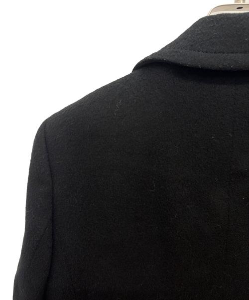 Aquascutum（アクアスキュータム）Aquascutum (アクアスキュータム) ウールコート ブラック サイズ:-の古着・服飾アイテム