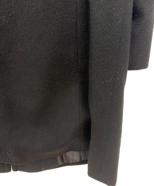 Aquascutum（アクアスキュータム）Aquascutum (アクアスキュータム) ウールコート ブラック サイズ:-の古着・服飾アイテム